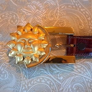 SOLD-VICENZA Inc.1993 Sun Buckle Belt